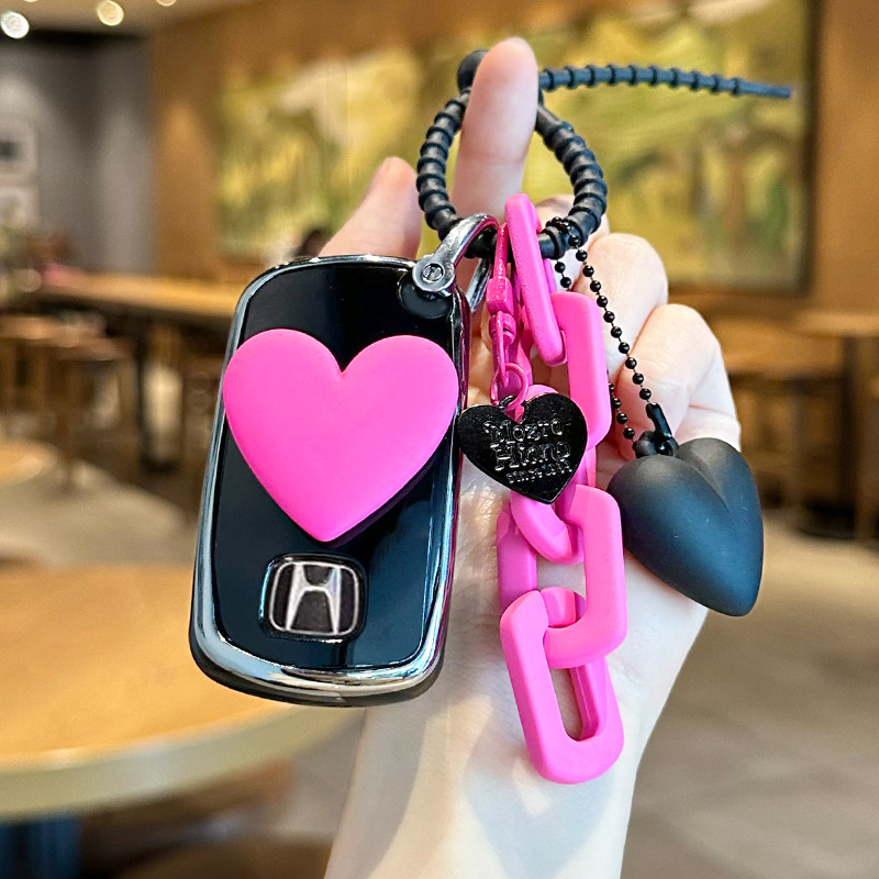 适用本田钥匙套9九代思域8八代半雅阁女士老款CRV思铂睿歌诗图壳