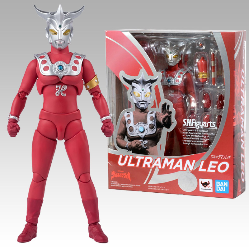 日本万代正版可动玩具手办模型SHF雷欧奥特曼超人LEO噢特曼欧人偶