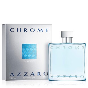 爆款Azzaro Chrome阿莎罗 传奇铬元素 清新淡香水男士100m