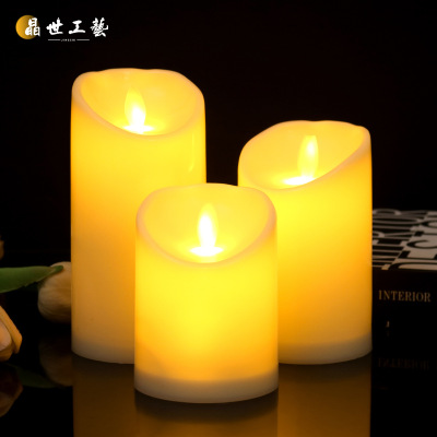 电子蜡烛可遥控仿真光面摇摆头