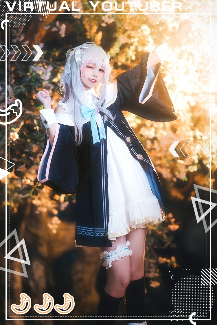 虚拟vtuber神乐七奈cosplay服装