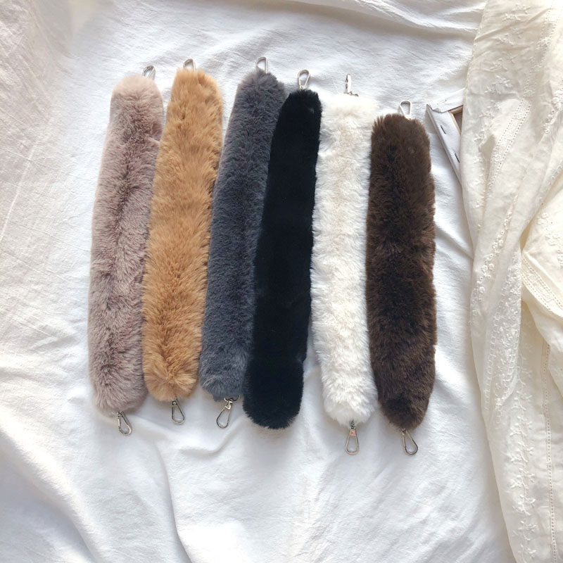 毛毛绒手提包带子包配件仿皮草金属链条女单肩斜挎背包宽带金扣|ruв категории Аксессуары, сумки и обувь/аксессуары для ремня, пакет аксессуаров, бельтинг - от Buy2taobao.com для оказания профессиональной услуги покупки агента Taobao