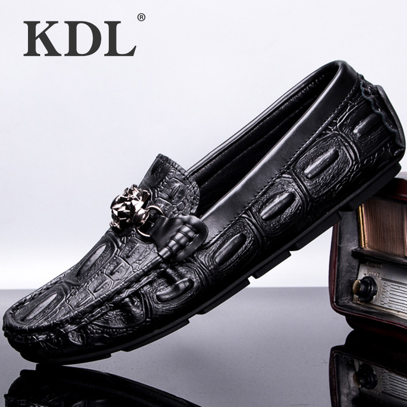 2024夏季真皮豆豆鞋男休闲皮鞋