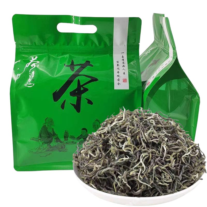 春尖绿茶新茶浓香型茶叶罐装礼盒装送礼佳品自己喝送人佳品