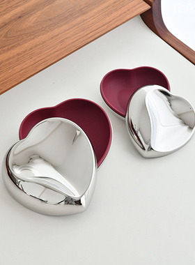 【现货】Georg Jensen乔治杰生心形置物盒摆件首饰结婚送礼情人节