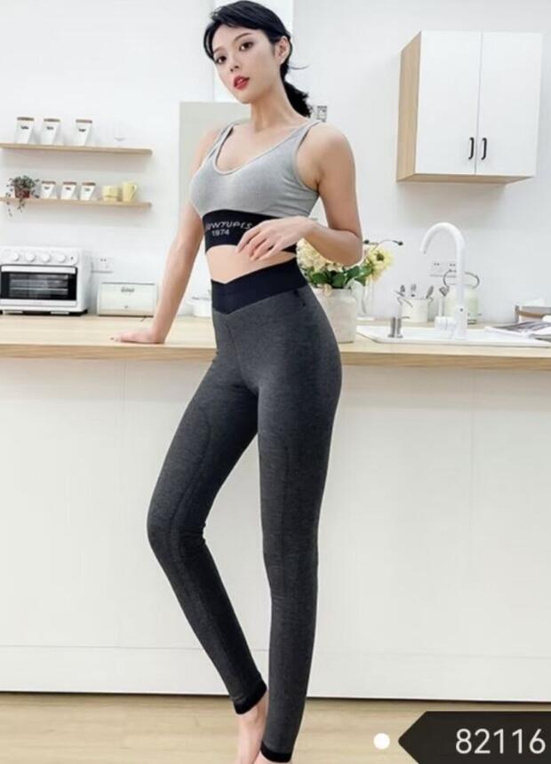 新款公佳保暖棉裤女玻尿酸宇航绒