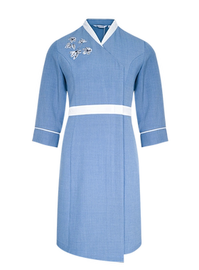 美容院工作服秋季时尚中袖技师服