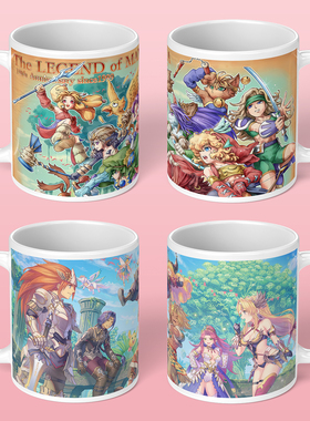 圣剑传说周边马克杯二次元水杯陶瓷杯子Seiken Densetsu 3 MUG