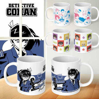 名侦探柯南水杯东想西想周边警校五人组柯南笑杯大笨蛋推理狂杯子