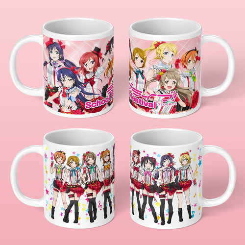 Love Live Project 学园偶像祭水杯二次元周边马克杯家用陶瓷杯子