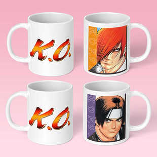 KOF拳皇97周边马克杯草京杯子八神庵水杯陶瓷