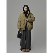 SIXI四喜家秋冬 立领保暖羽绒服女加厚面包服外套 日耳曼冬城