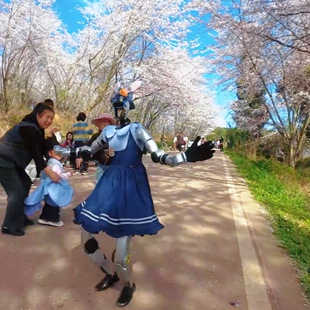 抖音宇树G1机器人cos短袖连衣裙万圣节兔子警官judy朱迪