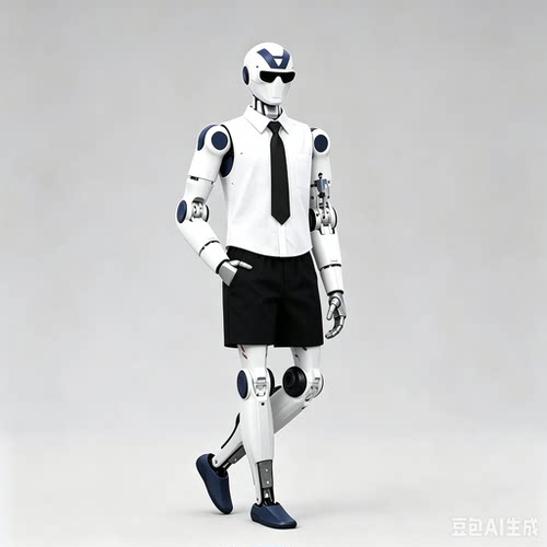 unitree宇树机器人R1夏季新款科技感校服白衬衫花童礼服表演服G1