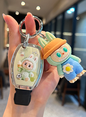 老款奔驰gla200钥匙套c200l专用glc300/260壳cla220女c180l高级扣