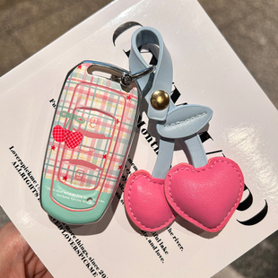 专用吉利熊猫mini钥匙套迷你卡丁骑士耐力25款2024可爱女士壳扣男