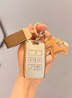 适用25款捷豹xfl钥匙套新xel专用fpace车xjl女xf壳ftype扣epace包