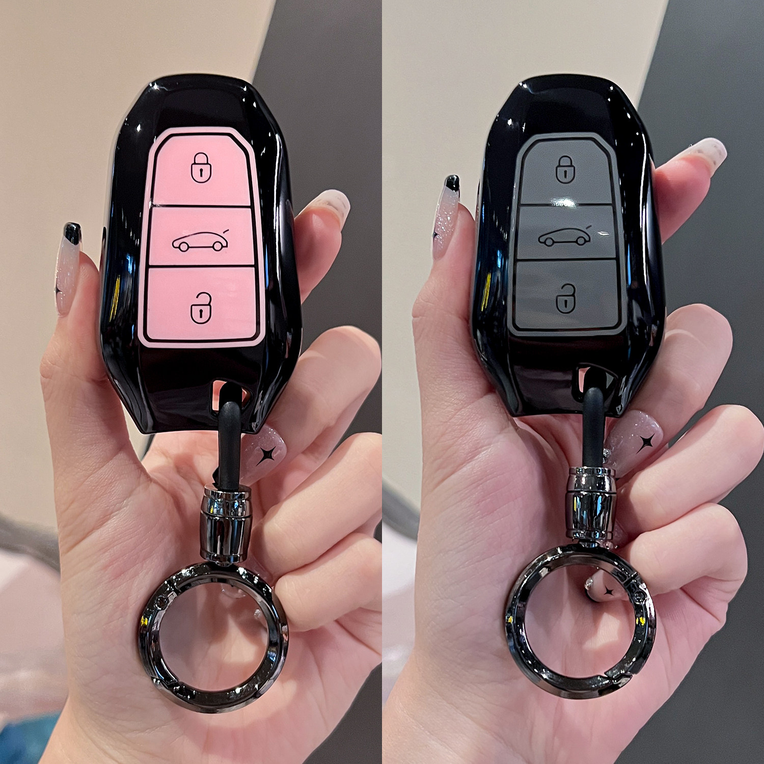 适用标致408钥匙套308专用508壳508l包4008/3008车301扣5008/2008,汽车用品/电子/清洗/改装,车用钥匙包,淘宝优惠券,粉丝福利购,淘宝优惠卷