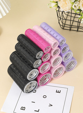 空气刘海卷筒自粘大号懒人八字刘海卷发筒铝片定型刘海夹蓬松神器