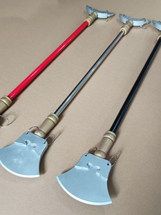 新款沙僧兵器月牙铲鲁智深武器禅杖彩色表演道具儿童节玩具木男孩