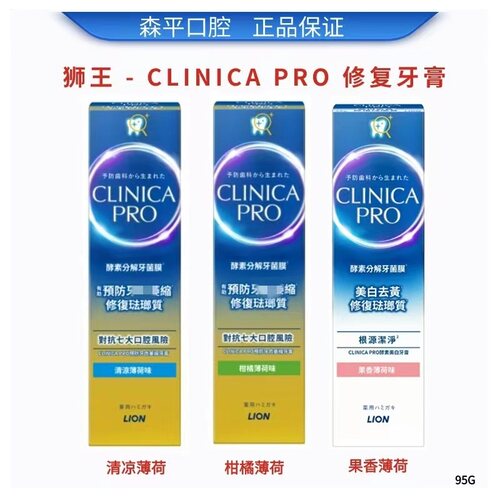 日本狮王CLINICAPRO牙膏95G