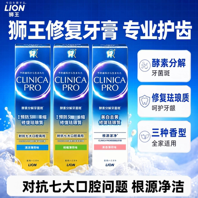 日本狮王CLINICAPRO牙膏95G