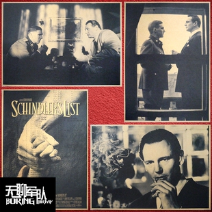 辛特勒名单 经典电影老复古装饰画酒吧咖啡厅相片墙宿舍相框