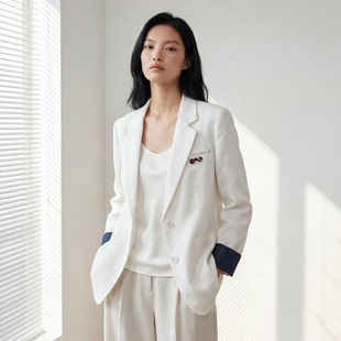 职业通勤西装 N899 商场同步 26春韩版 外套女 领两粒扣宽松西装