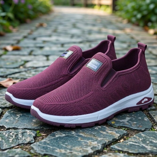 老北京布鞋舒适轻便女款单鞋春秋款舒适中老年休闲软底一脚蹬单鞋,女鞋,网面鞋,淘宝优惠券,粉丝福利购,淘宝优惠卷