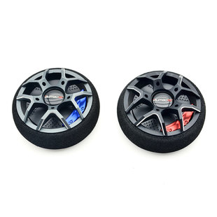 rc遥控器金属手轮方向轮防滑海绵小飞象dumbo乐迪枪控通用升级件