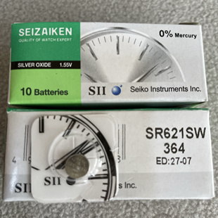 原装电子日本精工无汞氧化银电池SR626SW/377纽扣石英表电池电子