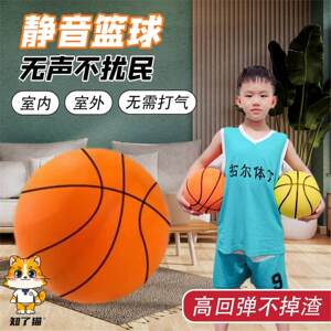 【无声不扰民】科学室内无声静音篮球投篮训练儿童拍拍球亲子玩具