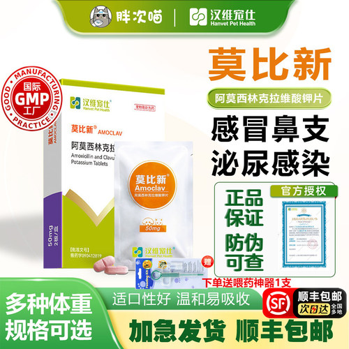 鼻支感冒消炎药片莫比新