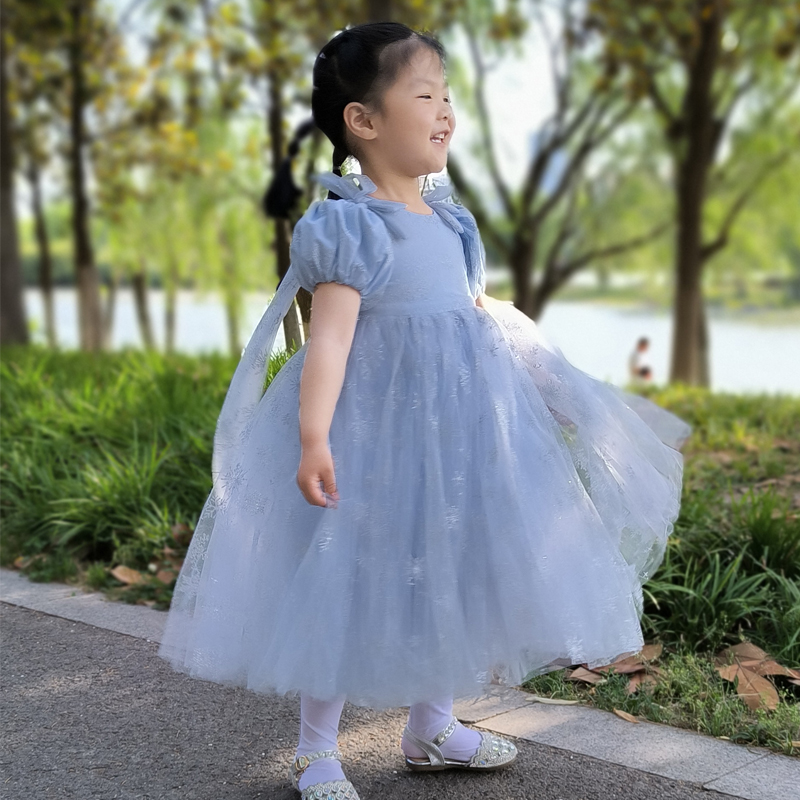 女童网纱裙公主裙夏季连衣裙