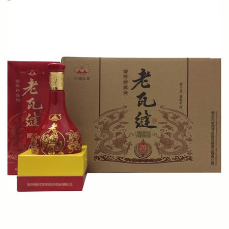 窑湾绿豆烧 绿豆烧酒 老瓦缝39度 二十年窖藏 徐州特产