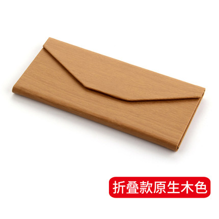 折叠眼镜盒包邮太阳镜盒韩国墨镜盒女款手工便携学生近视眼睛盒子