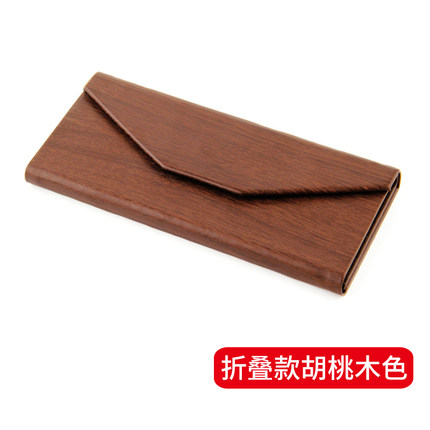 折叠眼镜盒包邮太阳镜盒韩国墨镜盒女款手工便携学生近视眼睛盒子