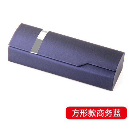 折叠眼镜盒包邮太阳镜盒韩国墨镜盒女款手工便携学生近视眼睛盒子