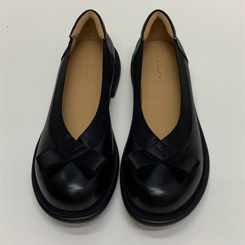 法式羊皮女鞋淑女风舒适妈妈鞋