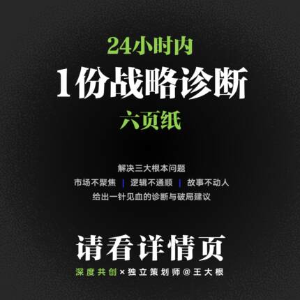 商业计划书 / 24小时内+1份战略报告+六页纸 @ 代写定制