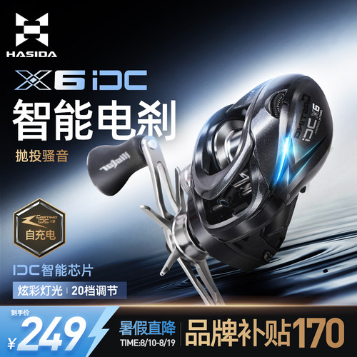 X6iDC 水滴轮，智能电刹，自充电防炸线