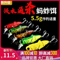 哈斯达路亚饵夜光米诺昆虫假饵鲤鱼草鱼鲫鱼淡水仿生蚂蚱路亚饵