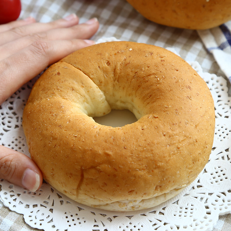 德南贝果面包微甜面包点心可代早餐食品小面包做三明治