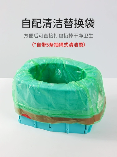 Складной детский портативный дорожный туалет для выхода на улицу для путешествий