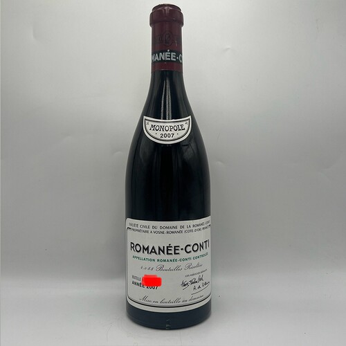 2007年罗曼尼康帝红酒法国勃艮第
