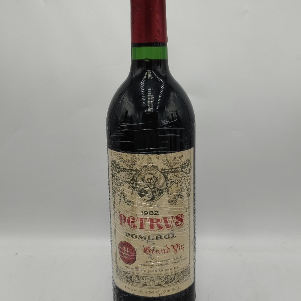 1982年帕图斯酒庄柏翠红酒葡萄酒