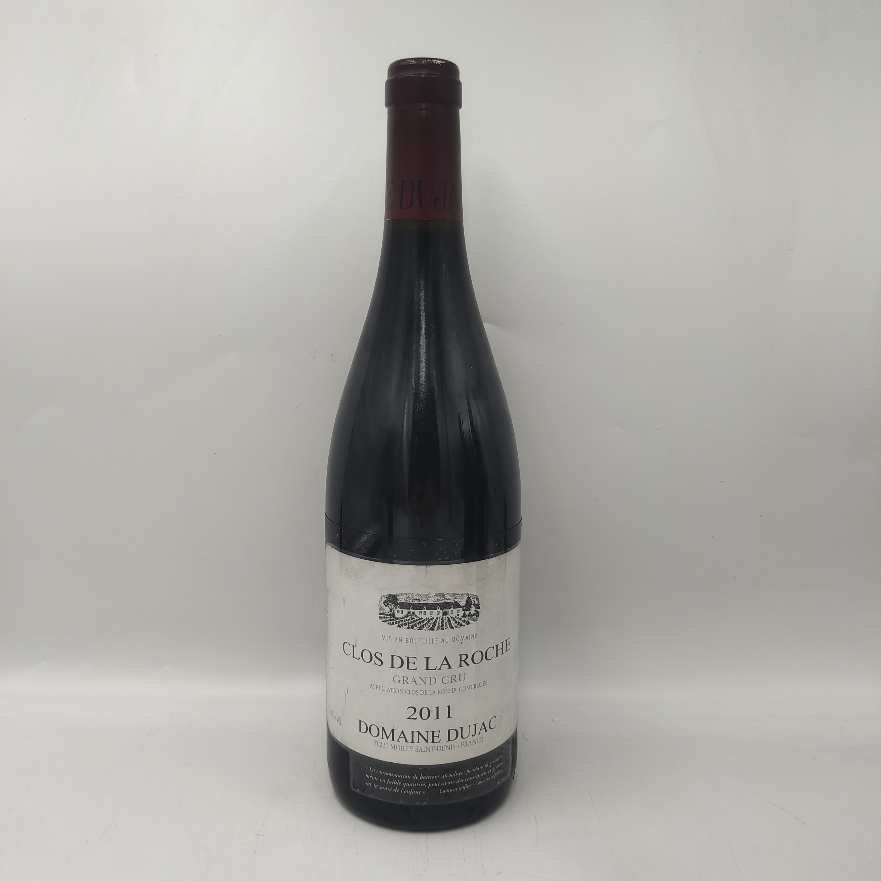 2011年杜雅克酒庄洛奇（石头）特级园红酒干红葡萄酒法国勃艮第