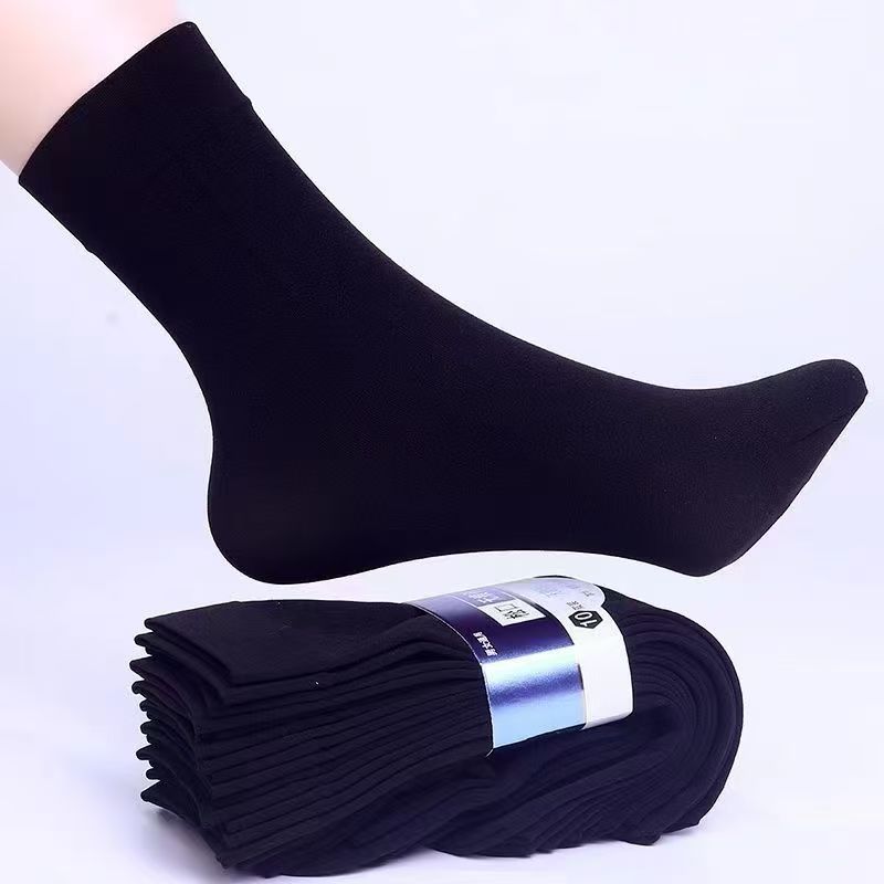 秋冬厚丝袜男女款黑色耐磨防勾丝