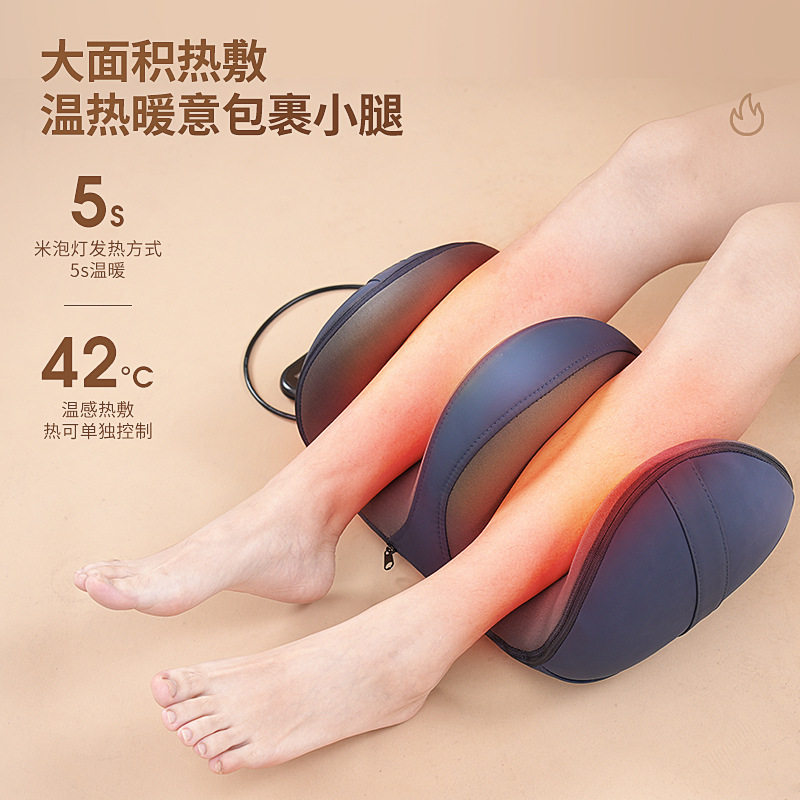 多功能全自动足疗机足部美腿神器家用按摩仪震动热敷脚腿部按摩器