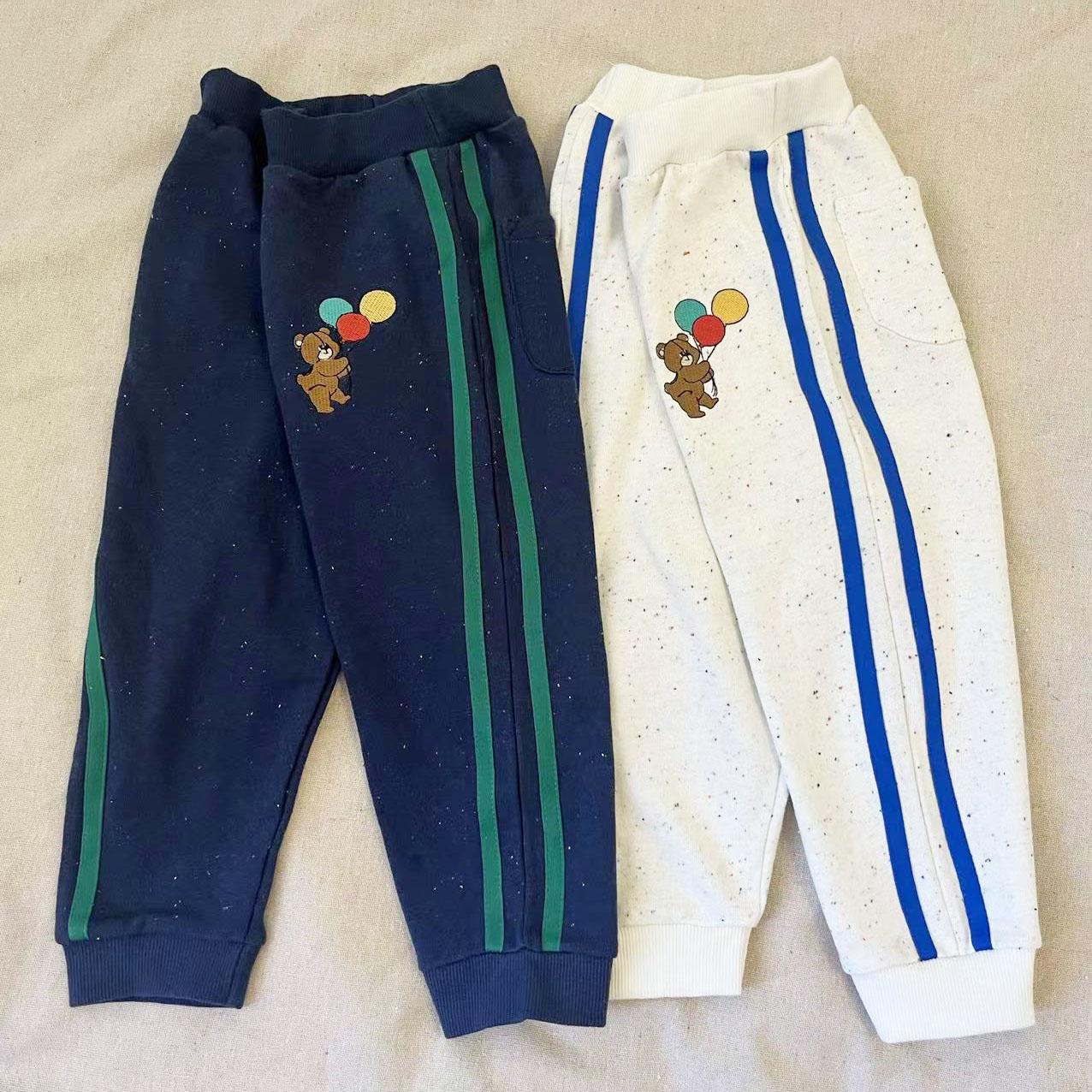 宽松大屁裤100%纯棉毛圈裤子